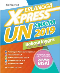 Image of Erlangga X-Press UN SMA/MA 2019 Bahasa Inggris