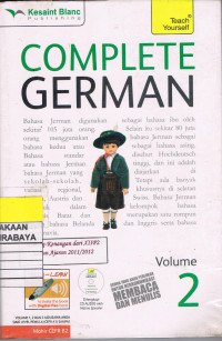 Image of Complete German Volume 2