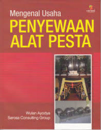Image of Mengenal Usaha Penyewaan Alat Pesta