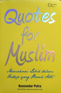 Quotes for Muslim
