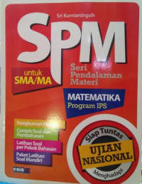 Image of SPM (Seri Pendalaman Materi) Matematika Program IPS
