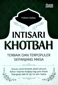 Image of Intisari Khotbah : Terbaik dan Terpopuler Sepanjang Masa