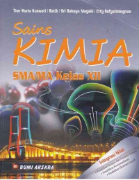 Image of Sains Kimia SMA/MA Kelas XII
